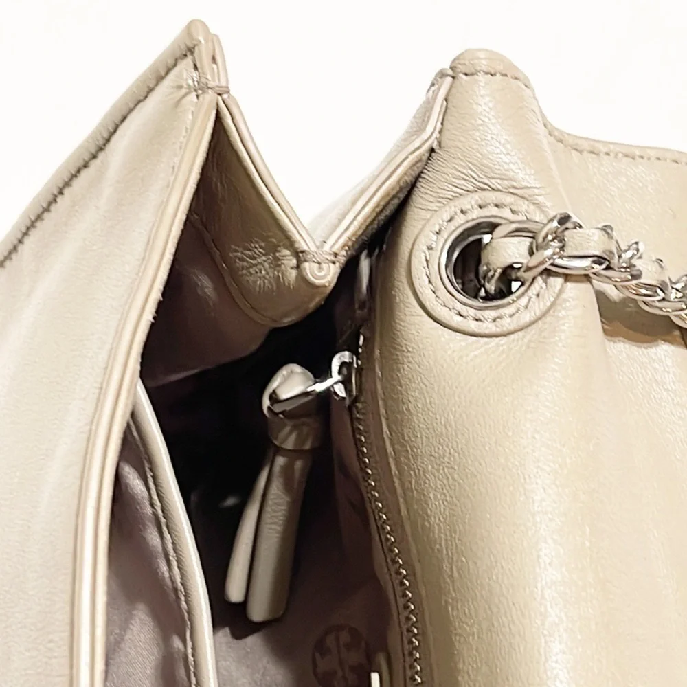 Tory Burch Fieming Leather Crossbody Handbag